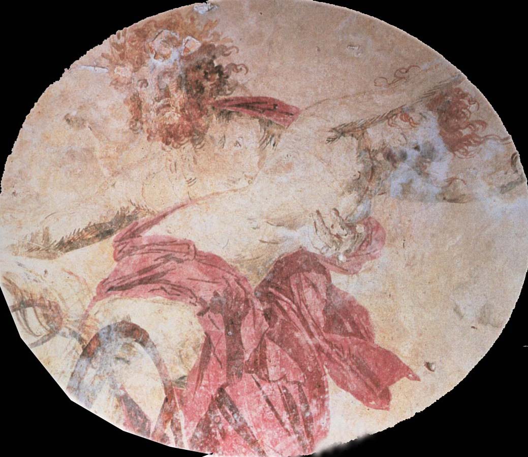 Persephone-bortrovande, from a tomb in Vergina